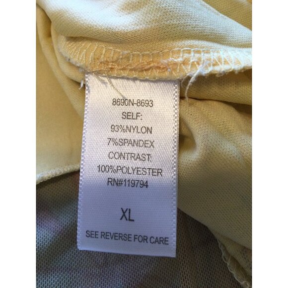 Boho Fairy pastel Maxi Dress Floral Accents Asymmetrical Flowy Hem Size XL - Picture 4 of 12